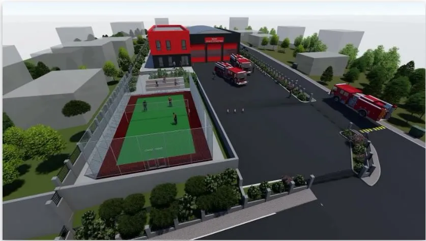 GÖLBAŞI İNCEK İTFAİYE BİNASI YAPIM İŞİ 