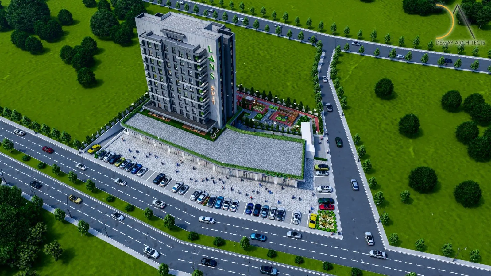 YAŞAMKENT  42 ADET KONUT VE  10 ADET TİCARİ KOMPLEKSİ