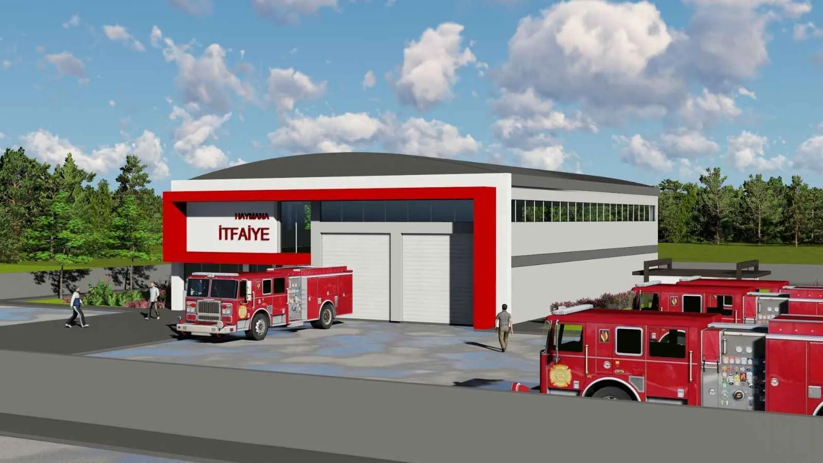 YENIMAHALLE YUVA İTFAİYE BİNASI YAPIM İŞİ