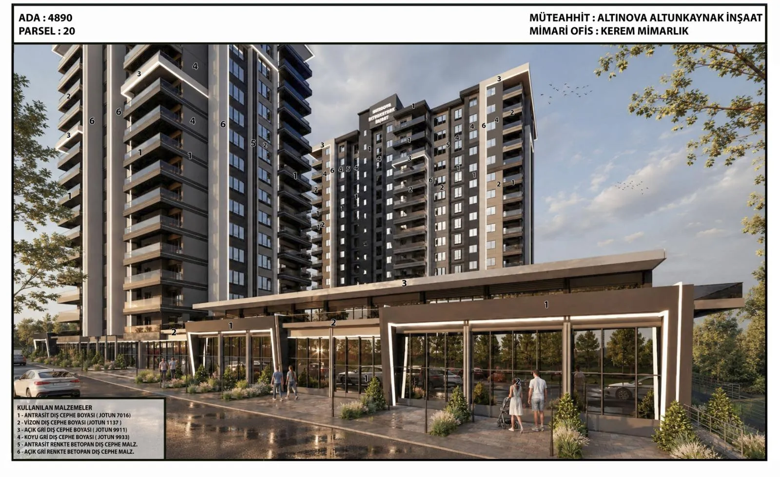 KEÇİÖREN 240 DAİRE + DÜKKAN PROJESİ